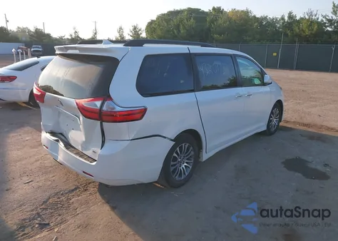 2018 Toyota Sienna Xle 8 Passenger from USA, damaged, VIN 5TDYZ3DC5JS903421